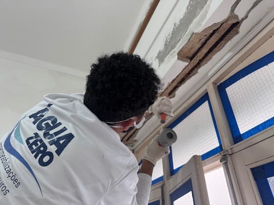 Melhorando a estrutura de uma casa para melhor impermeabilização